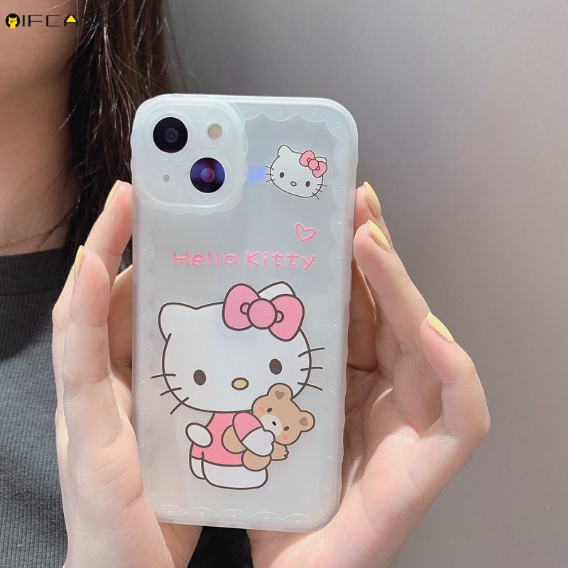Ốp Điện Thoại Dẻo Trong Suốt Họa Tiết Hoạt Hình Nhiều Màu Cho iPhone 13 12 12 11 Pro Max XS Max XR X