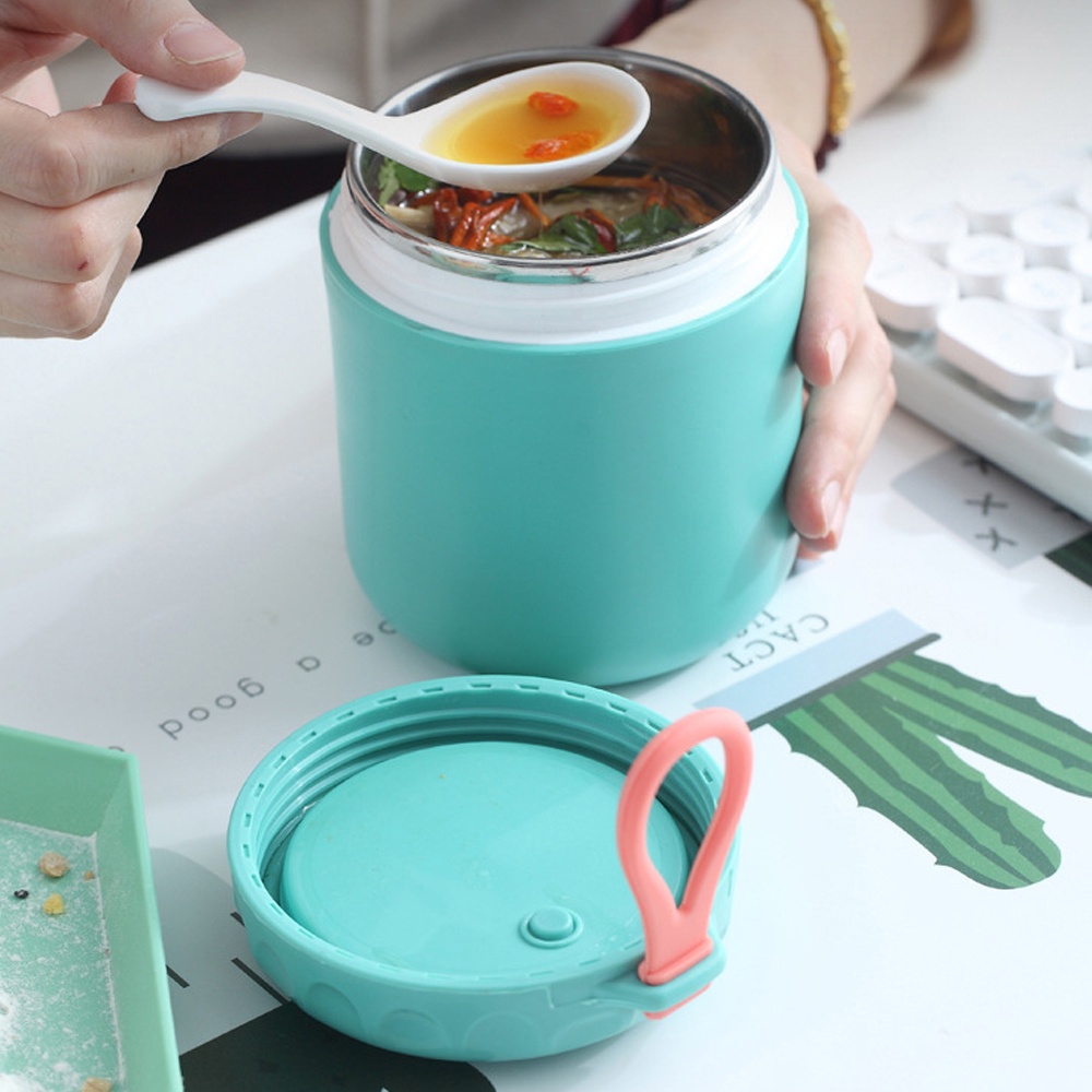 Bình cách nhiệt Ủ THỨC ĂN 2 lớp lõi inox bền đẹp, chắc chắn