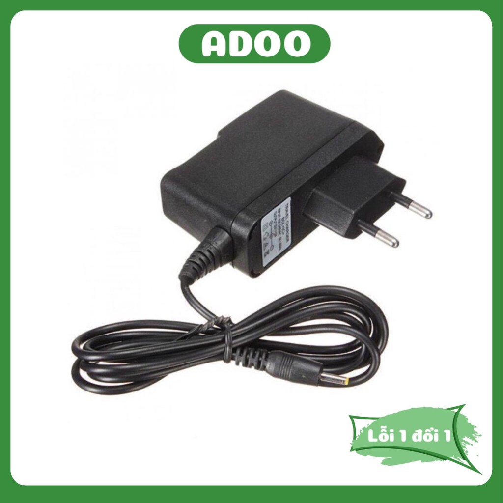 Nguồn Adapter 12V 1A 2A chân thường chân kim dùng cho các thiết bị điện tử hàng chất lượng cao ADOO