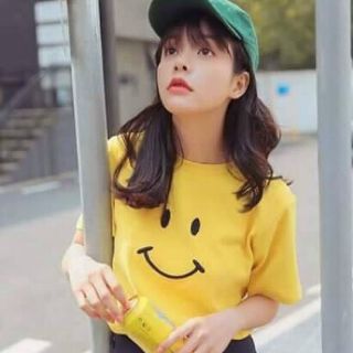 ÁO THUN FORM RỘNG THUÊ MẶT CƯỜI