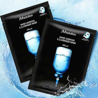 Combo 10 Mặt Nạ Cấp Ẩm Và Dưỡng Sáng Cho Da JMsolution Water Luminous S.O.S Ringer Mask 35ml x 10