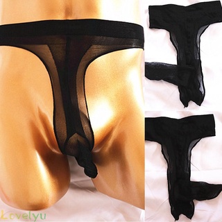 Men Men Underwear G-String Men\'s Penis Sheath Pouch Sexy Sheer Underwear@New