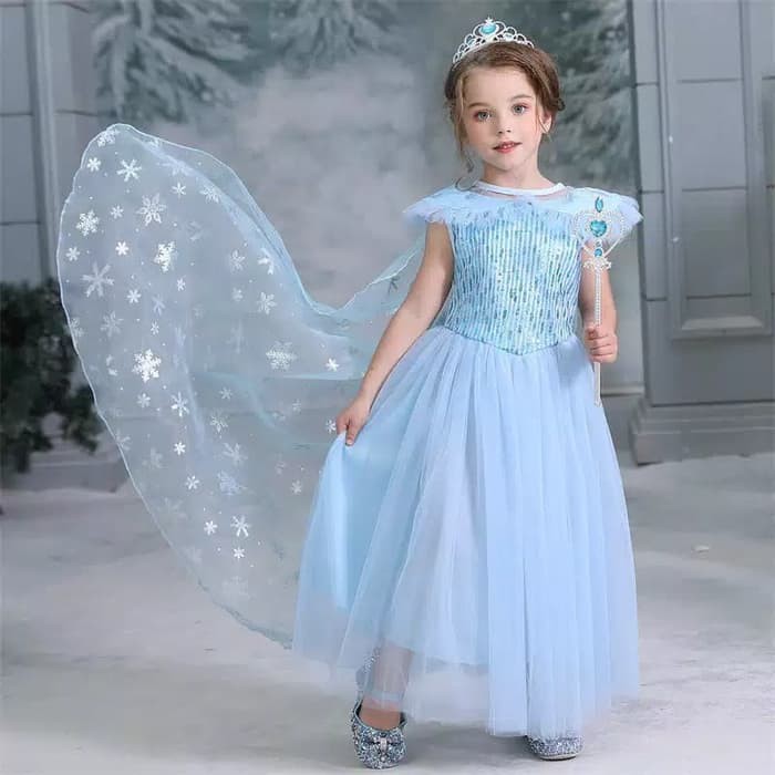 Bộ Đồ Hóa Trang Cảnh Sát Elsa Phim Frozen 2 Lal Mu825 Cho Bé