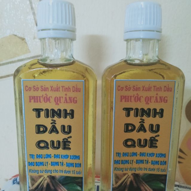 Tinh dầu quế nguyên chất (thế tích 60ml)