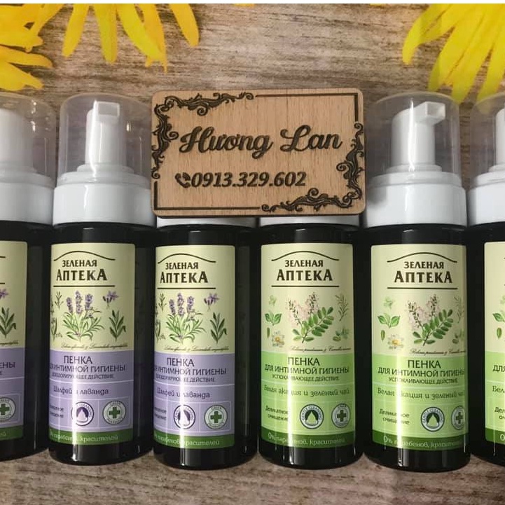 Dung Dịch Vệ Sinh Phụ Nữ Tạo Bọt Kpchar Anteka Pharmacy 150Ml Của Nga