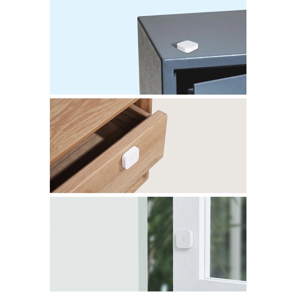 Cảm biến rung Aqara tích hợp Con quay hồi chuyển, nhận diện sự dịch chuyển, phát hiện rung động, cảnh báo lên app
