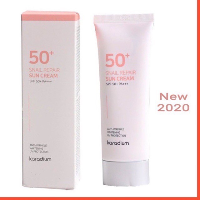 Kem chống nắng karadium snail repair sun cream spf 50+ pa+++ | BigBuy360 - bigbuy360.vn