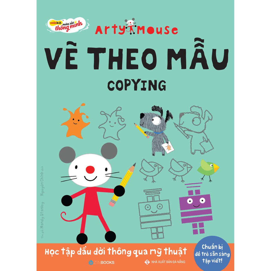 SÁCH - Vẽ theo mẫu (Arty Mouse)