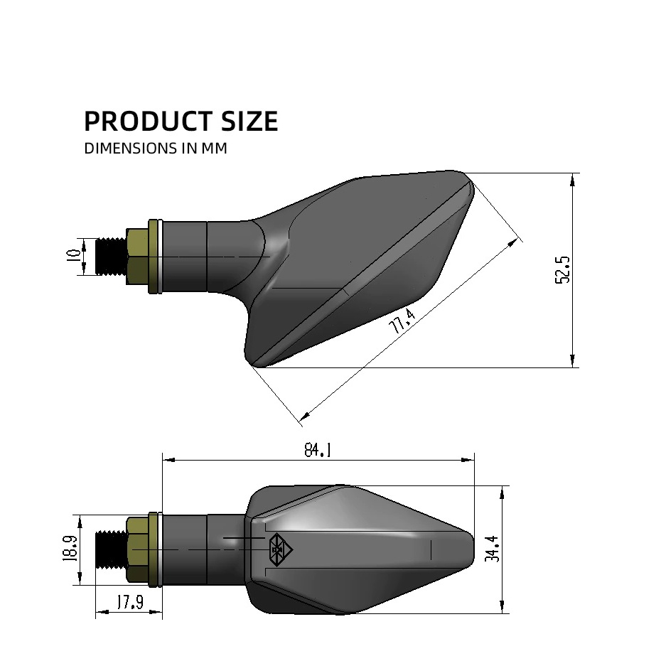 Đèn Xi Nhan Spirit Beast L26 Chính Hãng 1 Cặp