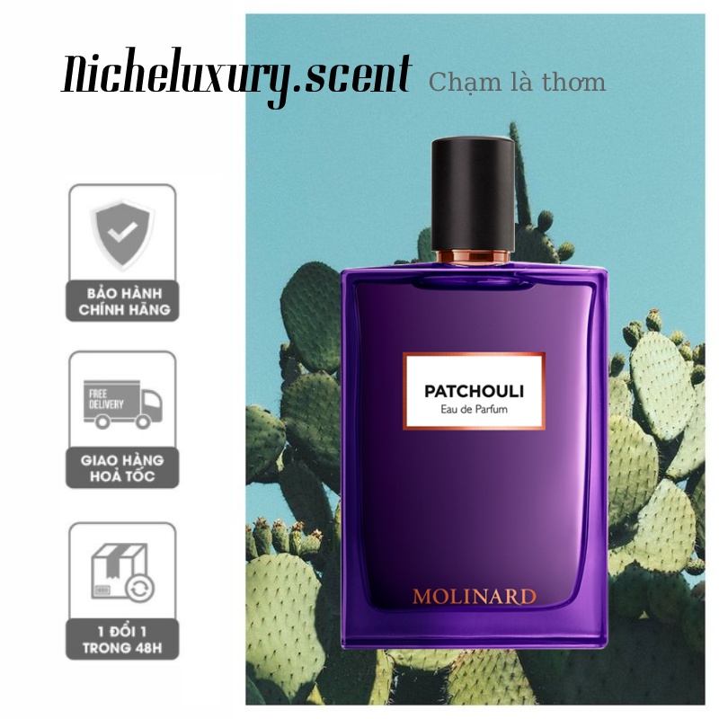 🅽🅸🅲🅷🅴 - Nước hoa Patchouli By ᴍᴏʟɪɴᴀʀᴅ - 10ml
