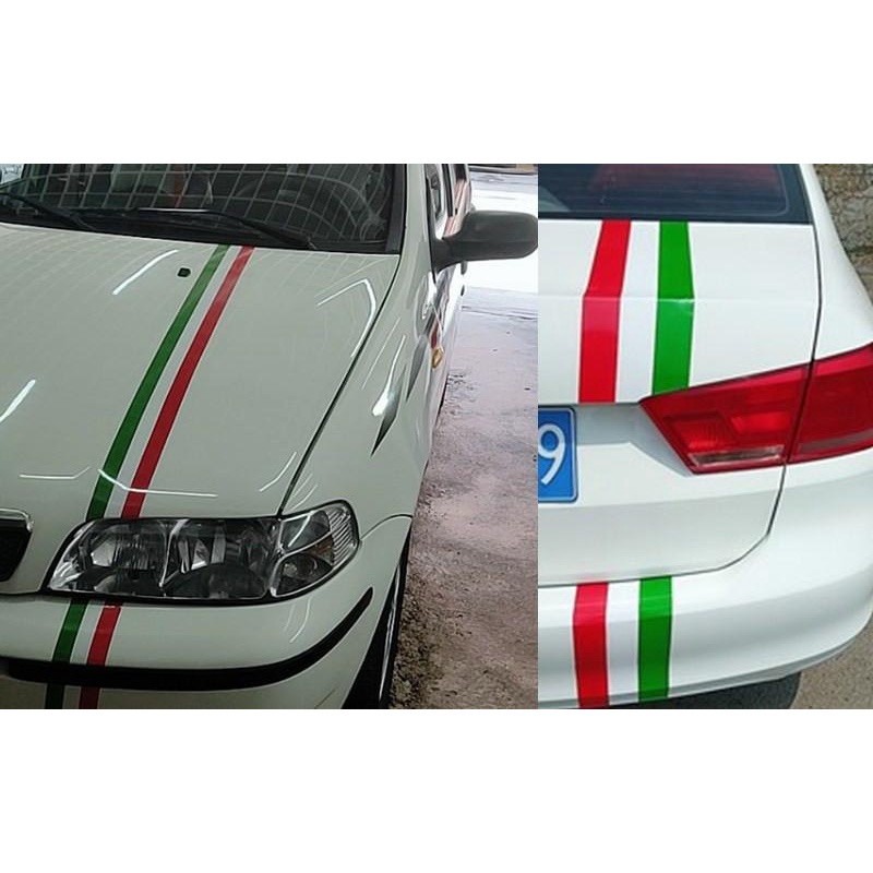 01 mét TEM CHẾ DECAL MÀU Đức - Pháp - Ý - BMW - SIÊU ĐẸP