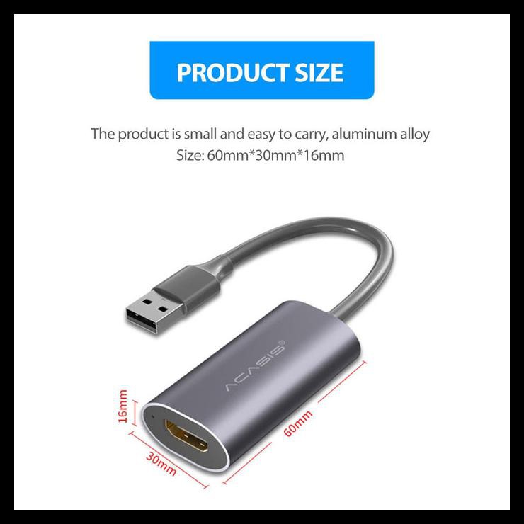 Acacis Bộ Chuyển Đổi Video Hdmi Hỗ Trợ Vmix Zoom, Zoom, Dây Cáp Skype, Obs Akl023