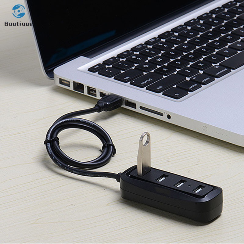 Bộ Chia 4 Cổng Usb Tốc Độ Cao Cho Laptop / Điện Thoại