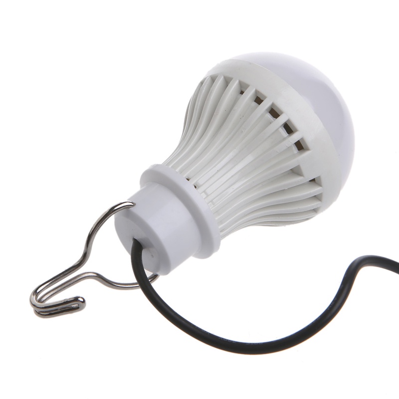 Bóng Đèn LED USB 5W Có Công Tắc Tiện Dụng Mang Theo Du Lịch Cắm Trại