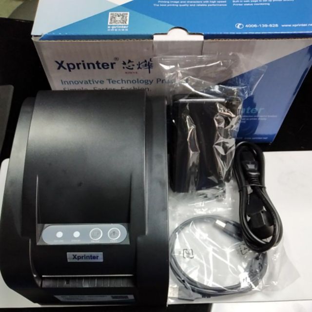 Máy in mã vạch Xprinter XP-350B cổng USB | WebRaoVat - webraovat.net.vn