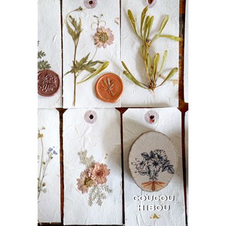 HANDMADE FLORAL TAG- TAG GIẤY DÓ