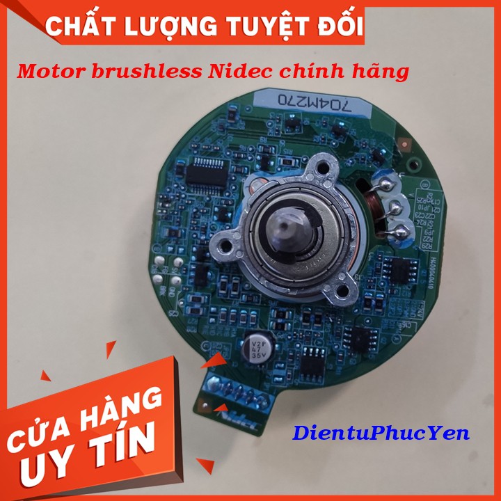 Động cơ không chổi than - motor brushless chế quạt 13V - 24V - BLDC PWM