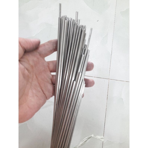 Compo 3 Que inox rời, duỗi thẳng sẵn, có đủ mọi kích cở theo yêu cầu