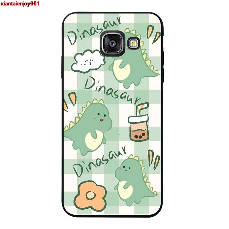 Samsung A3 A5 A6 A7 A8 A9 Pro Star Plus 2015 2016 2017 2018 HKLLY Pattern-3 Silicon Case Cover