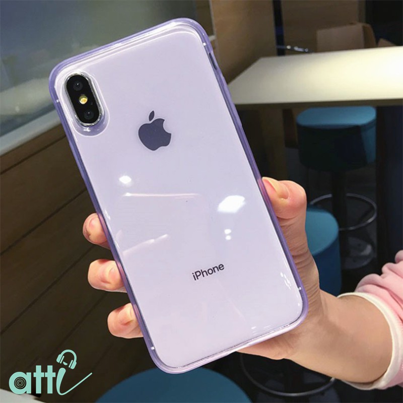 ỐP LƯNG IPHONE 6/6S-6/6SPLUS-7/8-7/8PLUS-X/XS/XSMAX/11/11 PRO/ 11 PRO MAX TRONG SUỐT SIÊU DÀY VIỀN CẠNH MỜ K103 | BigBuy360 - bigbuy360.vn