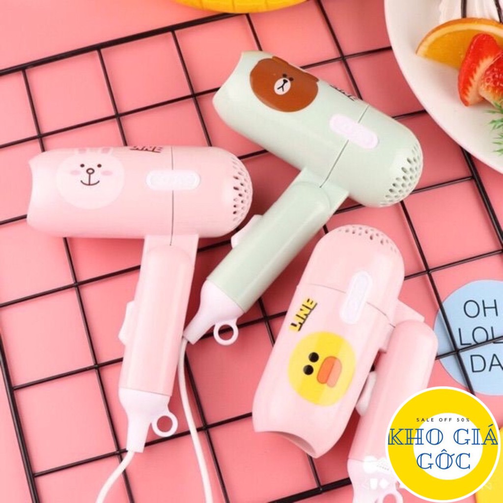 Máy Sấy Tóc Mini Siêu Cute Xếp Gọn