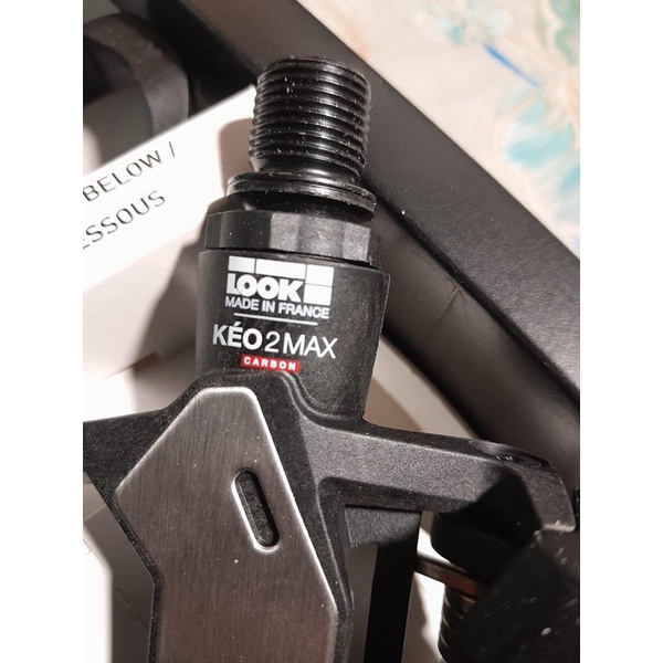 LOOK Pedals KÉO 2 MAX CARBON Kèm Can Cá