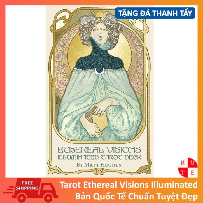 Bài Tarot Ethereal Visions Illuminated 80 Lá Bài Tặng File Tiếng Anh Và Đá Thanh Tẩy