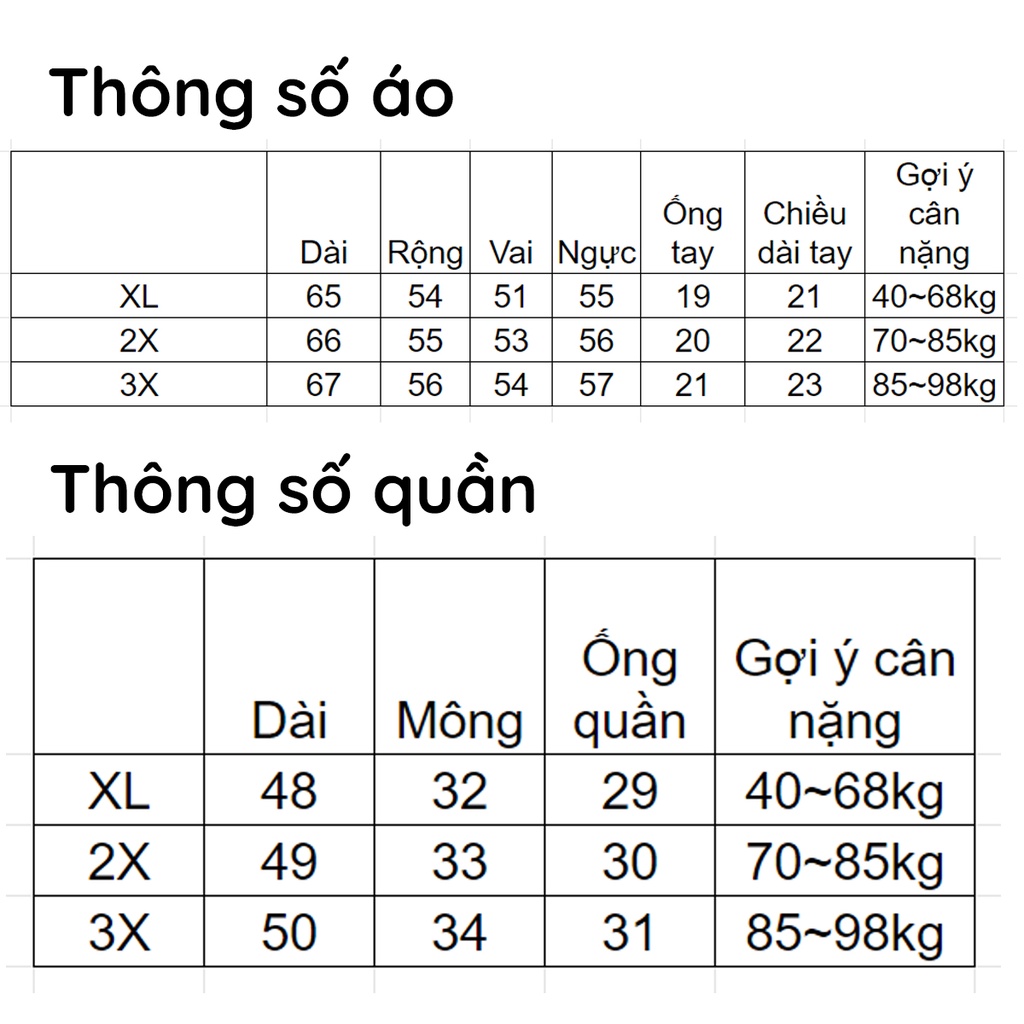 Đồ ngủ Bigsize đồ mặc nhà họa tiết dễ thương cotton BC25