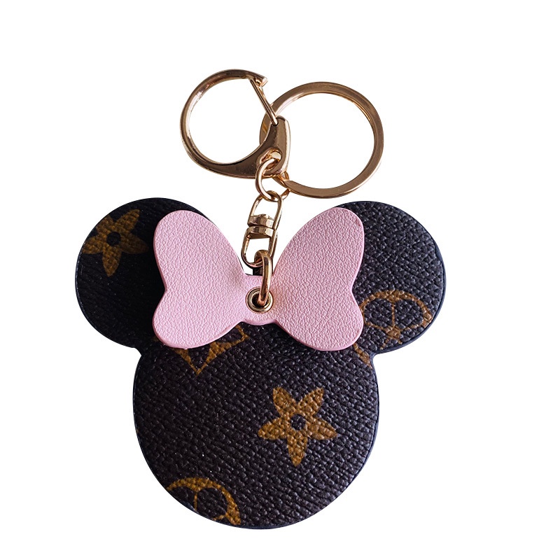 Lv Móc Khóa Hình Chuột Mickey Minnie Xinh Xắn