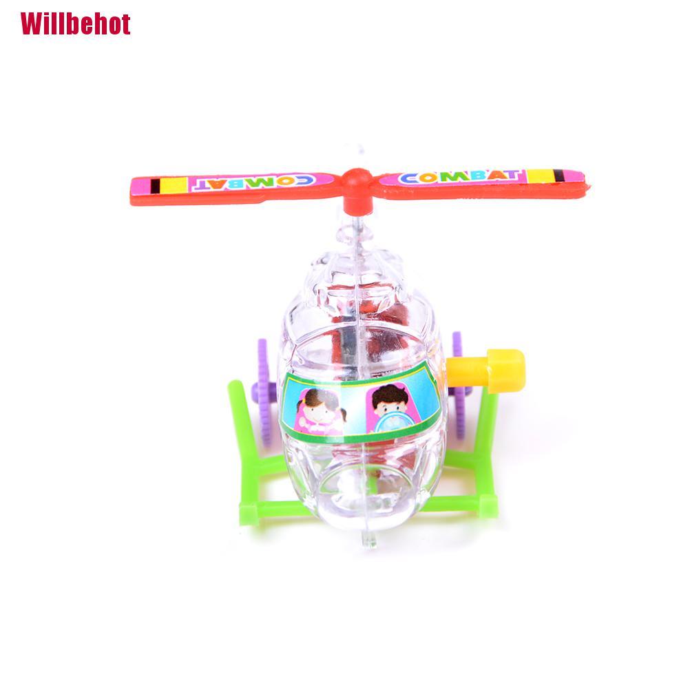 Bộ 2 máy bay mini lên dây cót bằng sợi đay trong suốt