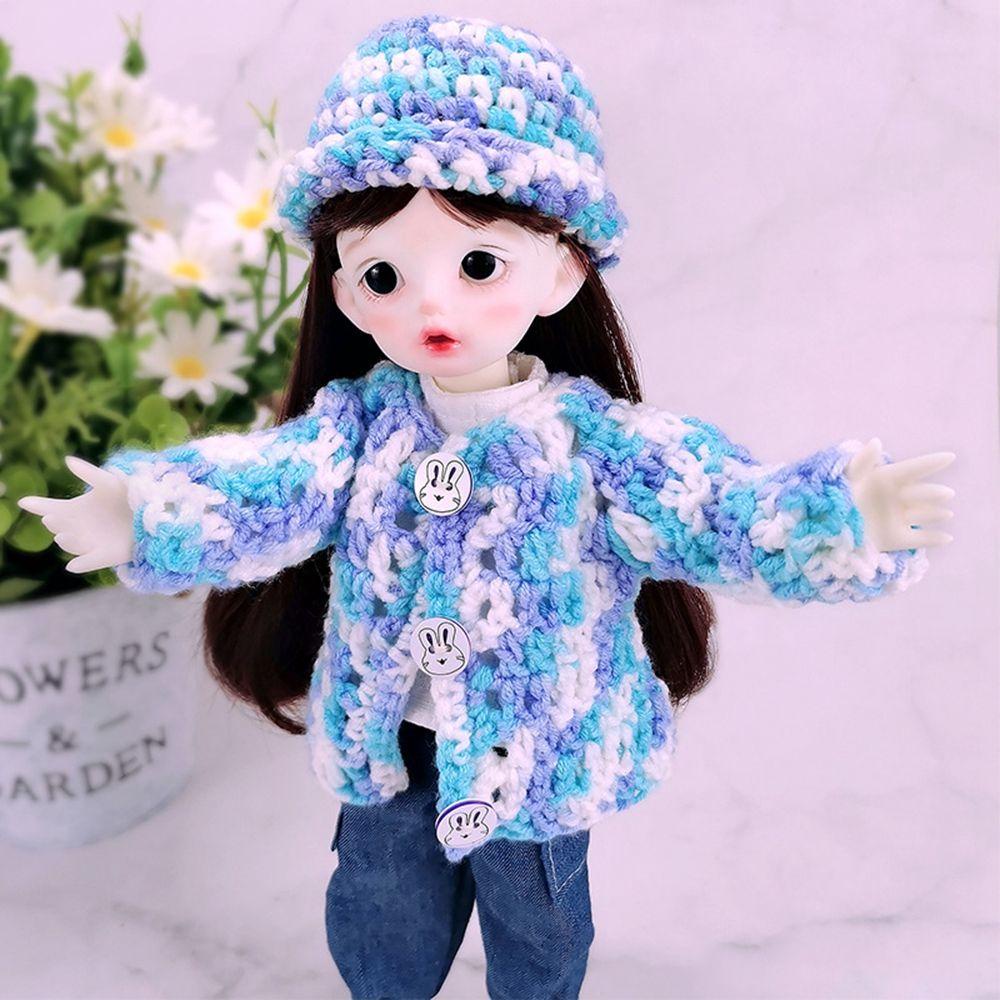 Mũ Len Đan Thủ Công Mini Cho Búp Bê BJD 1 / 61 / 8