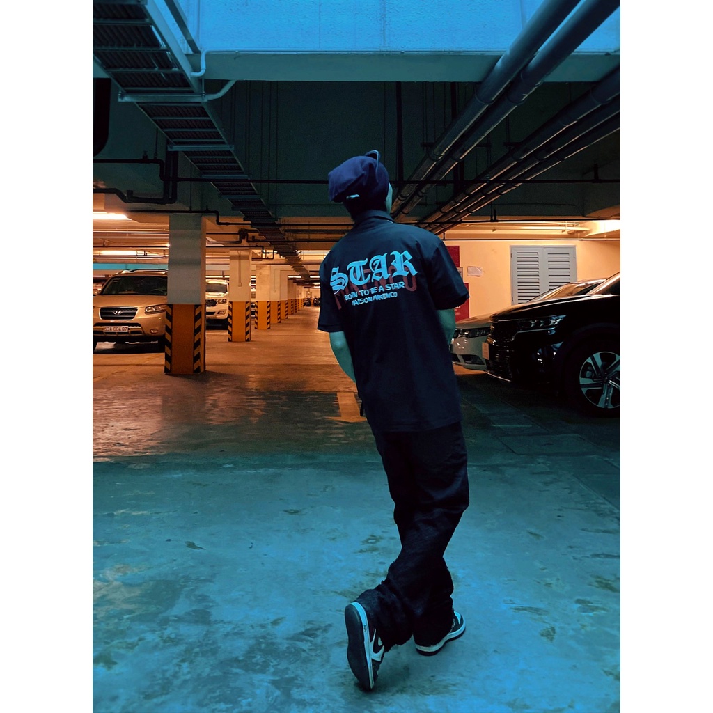 Áo phông nam MIKENCO Born To Be Star Tshirt