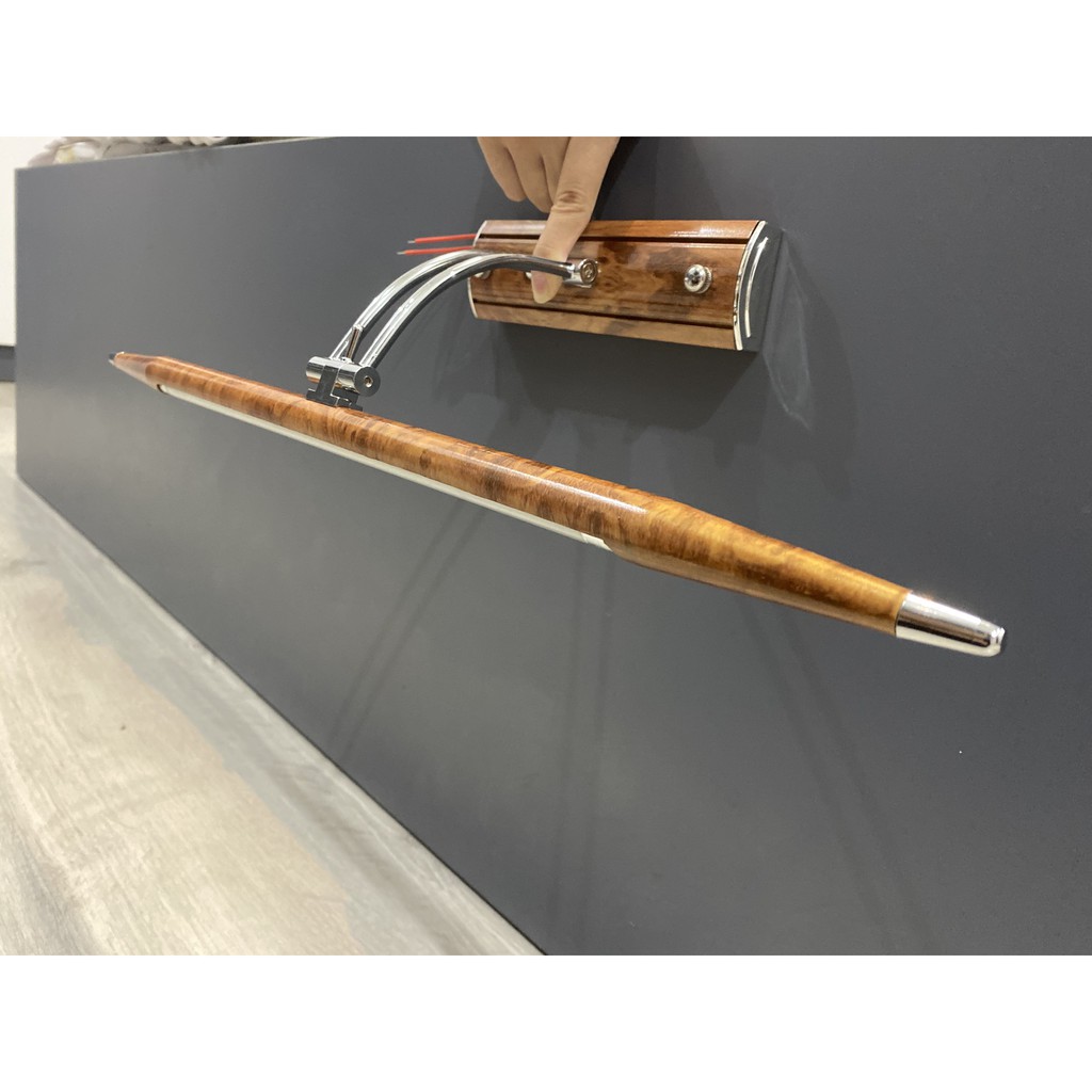 Combo 1 Đèn Soi Tranh STN + 1 Đèn Thả 3 Bánh Xe + 2 Đèn Led Treo Tường 2817