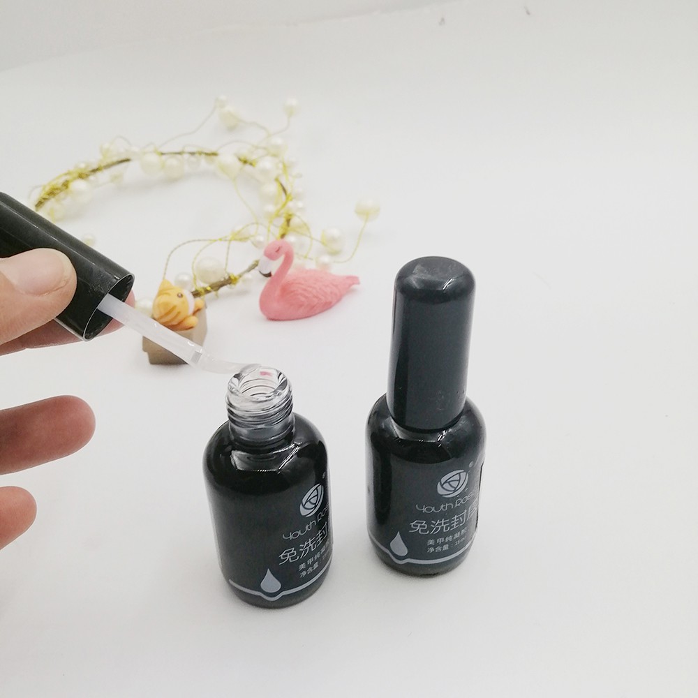 Sơn gel top base hoa hồng loại tốt Nail Hà Thành Chính Hãng chai 15ml