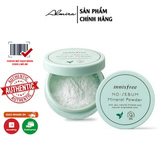 Phấn Phủ Kiềm Dầu Dạng Bột Khoáng Innisfree No Sebum Mineral Powder 5g