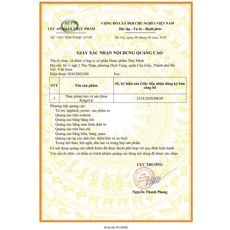 Kingsup  - Tăng cường sinh lý nam