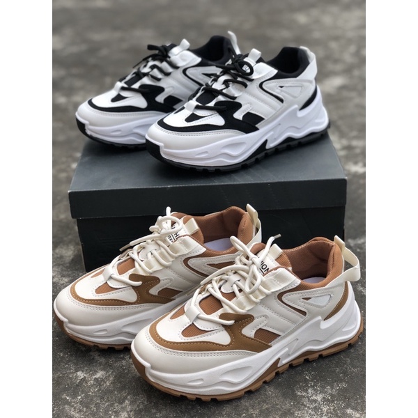 ( HOT 2022 ) Giày thể thao sneaker nữ QC VIDEO THẬT giày ULZZANG đế độn 2 lớp siêu êm