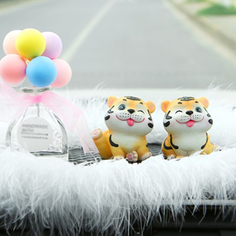 Mô Hình Chú Hổ Bằng Nhựa Resin Dễ Thương Dùng Trang Trí Tiểu Cảnh
