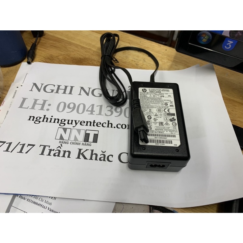 nguồn cho máy in hp 32v + 12v zin theo máy in