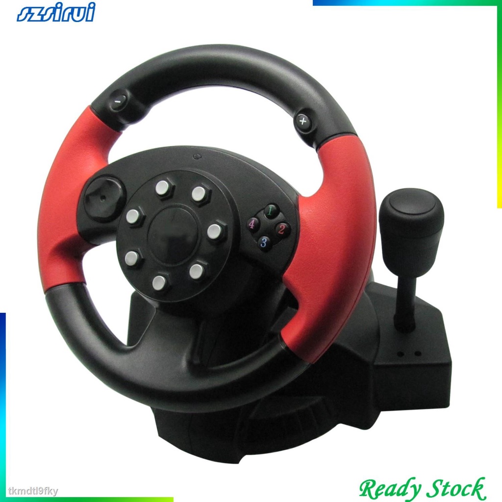 BÁN SỈ Bộ vô lăng & bàn đạp có giả lập cho chơi game đua xe trên PC