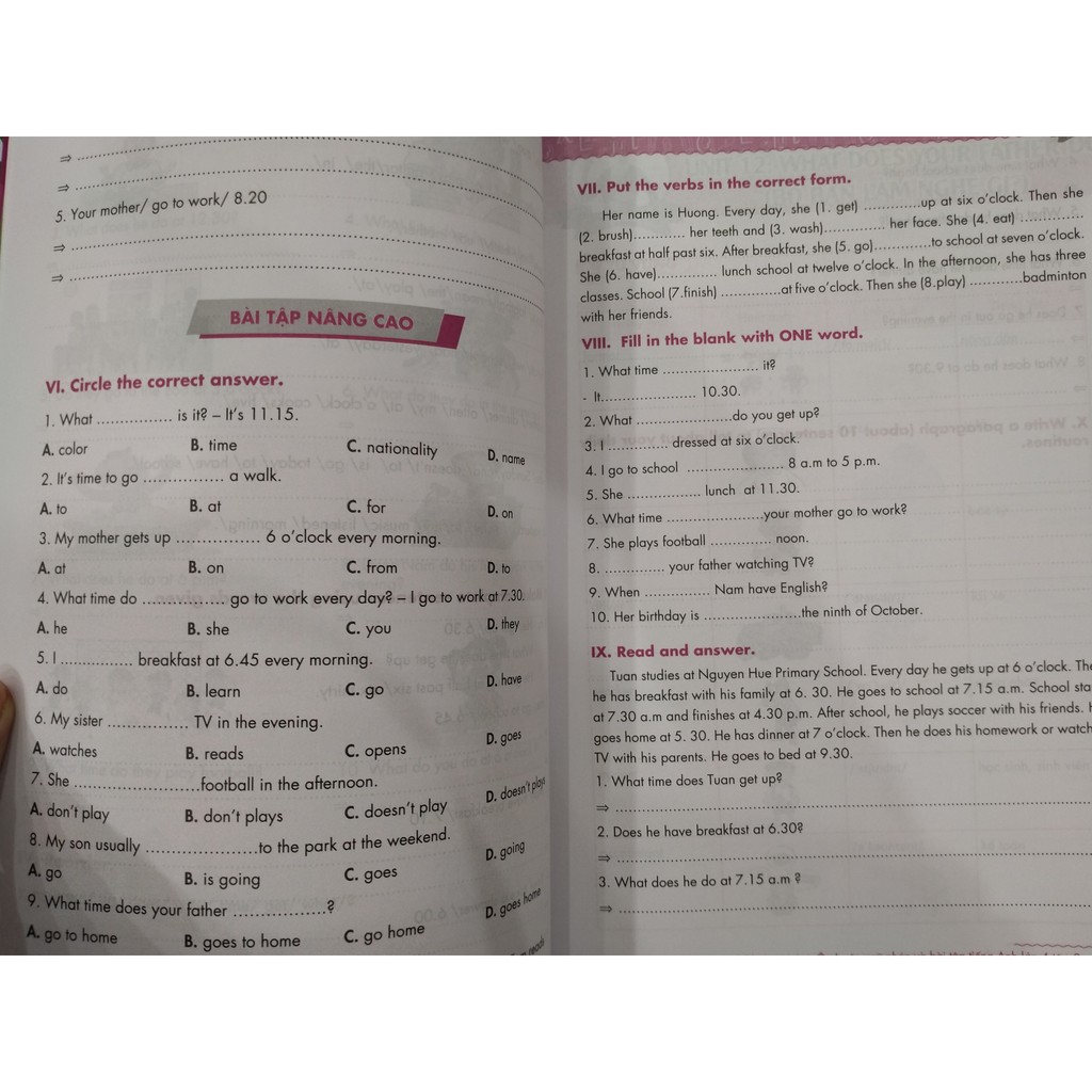Sách - Ms grammar ôn luyện ngữ pháp và bài tập tiếng anh lớp 4 tập 2