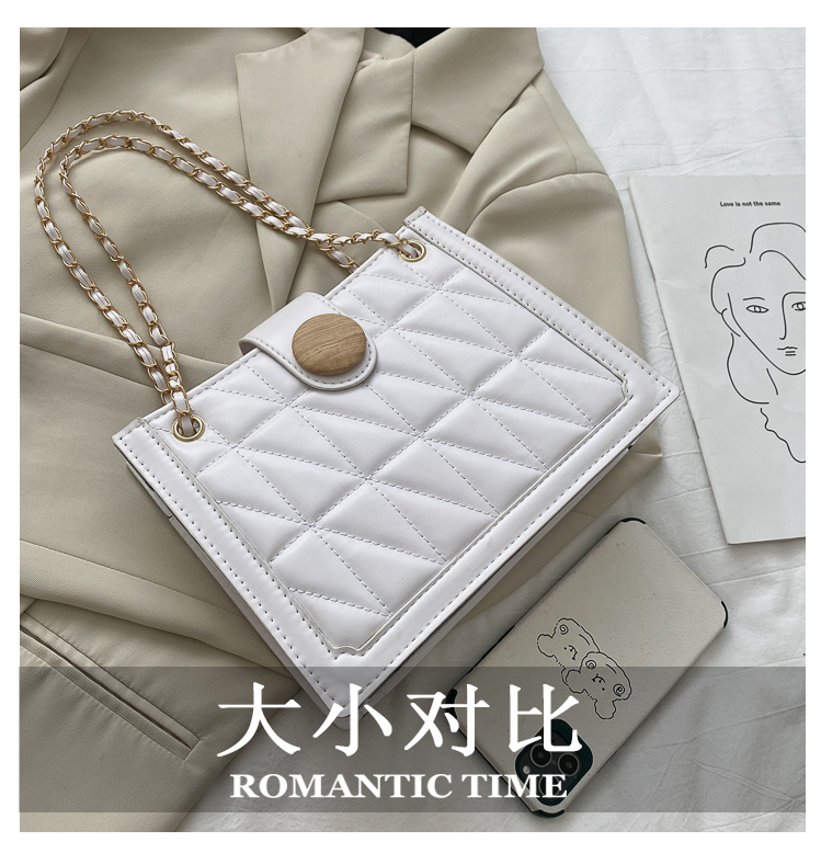 JASMIN NOIR Túi xách họa tiết caro thời trang cá tính thời trang cho nữ