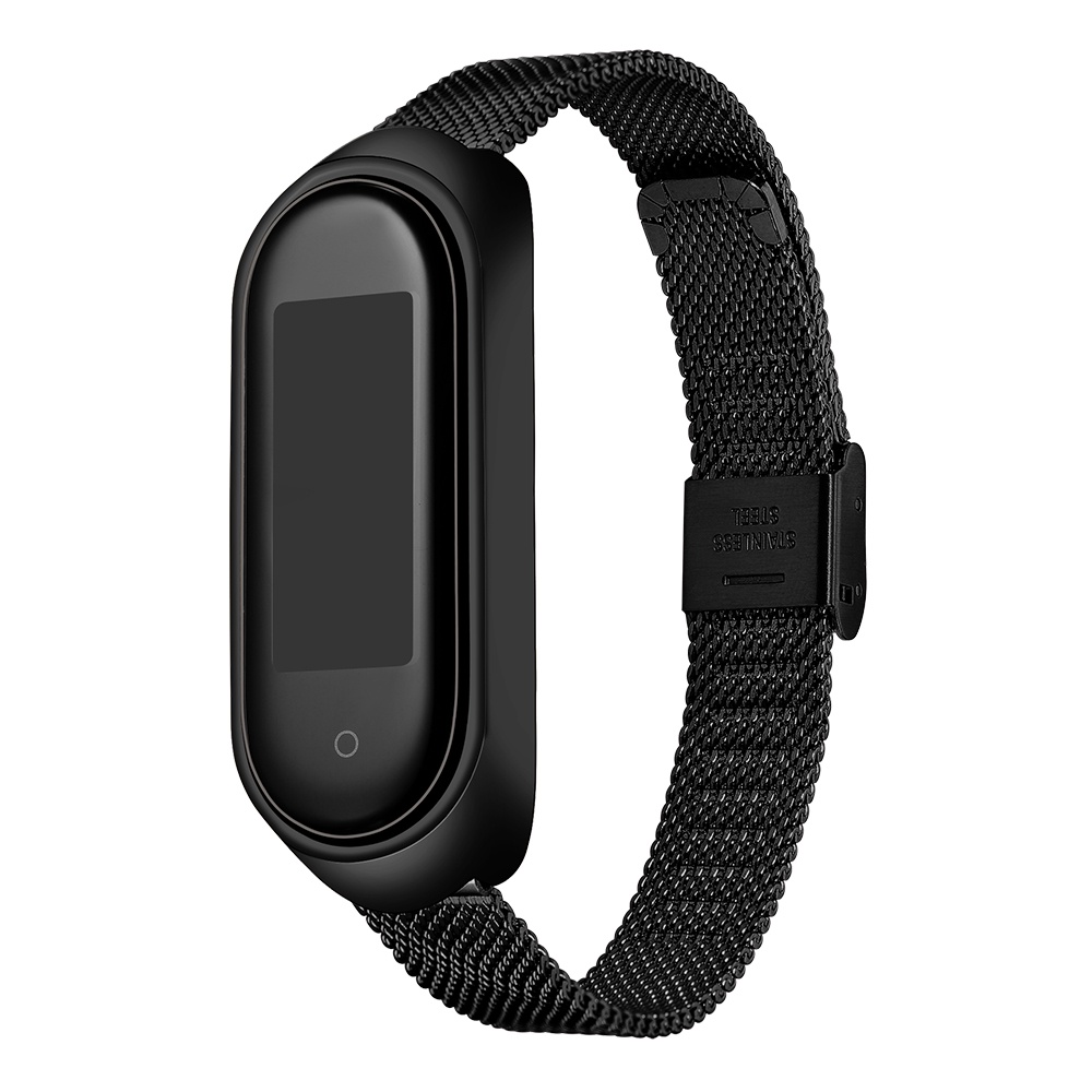Dây Đeo Thay Thế Chất Liệu Kim Loại Không Gỉ Cho Xiaomi MI Band 7 6 5 4 3 MI Band 6 5