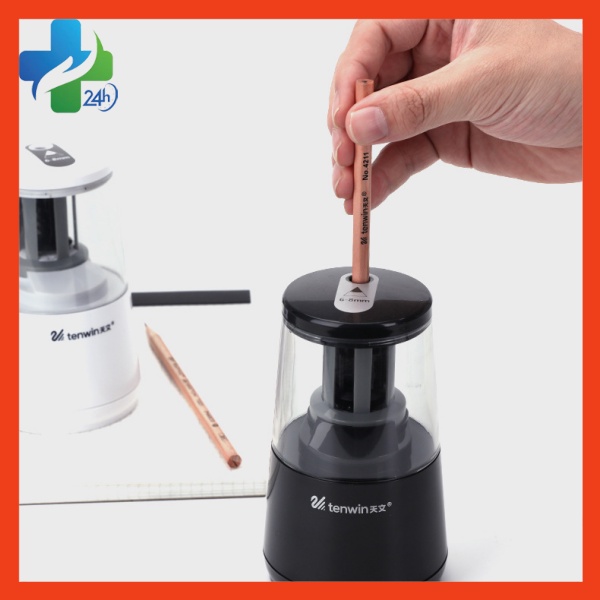 Máy Gọt Bút Chì, Máy Chuốt Bút Chì Tự Động Dùng Pin và Sạc Điện