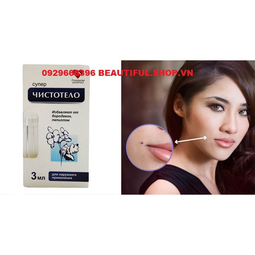 👍 Kem Tẩy Nốt Ruồi Dvelinil Nga_Tẩy Nốt Ruồi, Tẩy Mụn Cóc, Tẩy Mụn Thịt Khô An Toàn