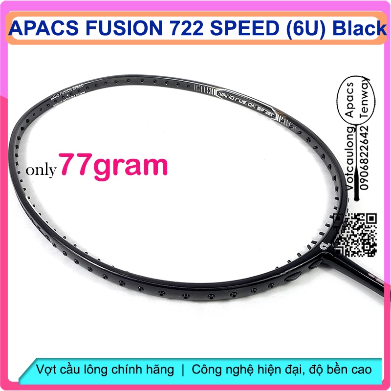 [Vợt cầu lông Apacs Nano Fusion Speed 722 - 6U]