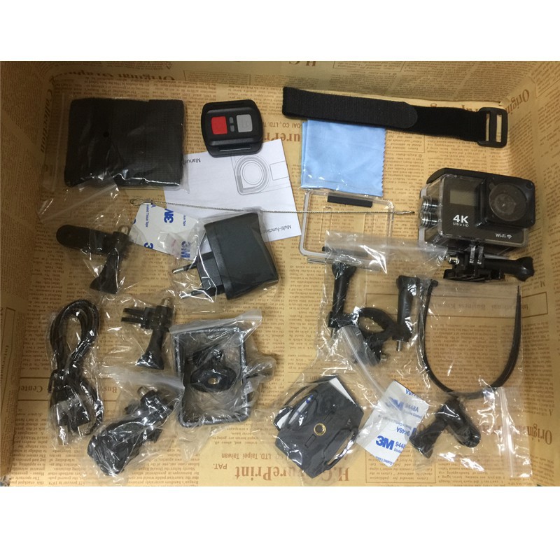 Máy Quay Hành Động Chống Nước H23Rt 4K Với 2 Màn Hình Hd 1080P | BigBuy360 - bigbuy360.vn