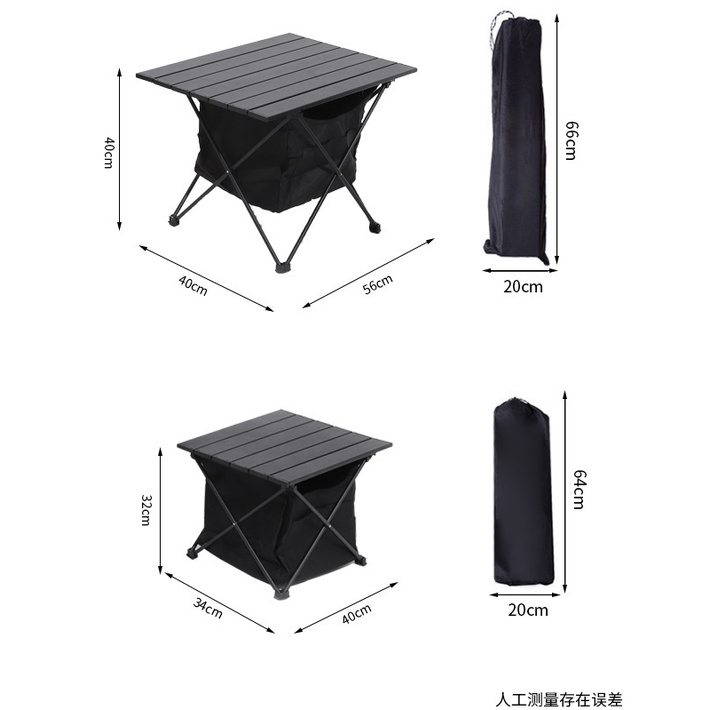 Bàn dã ngoại xếp gọn, bàn picnic, bàn du lịch gấp gọn bằng hợp kim nhôm nhẹ Nhà Vin