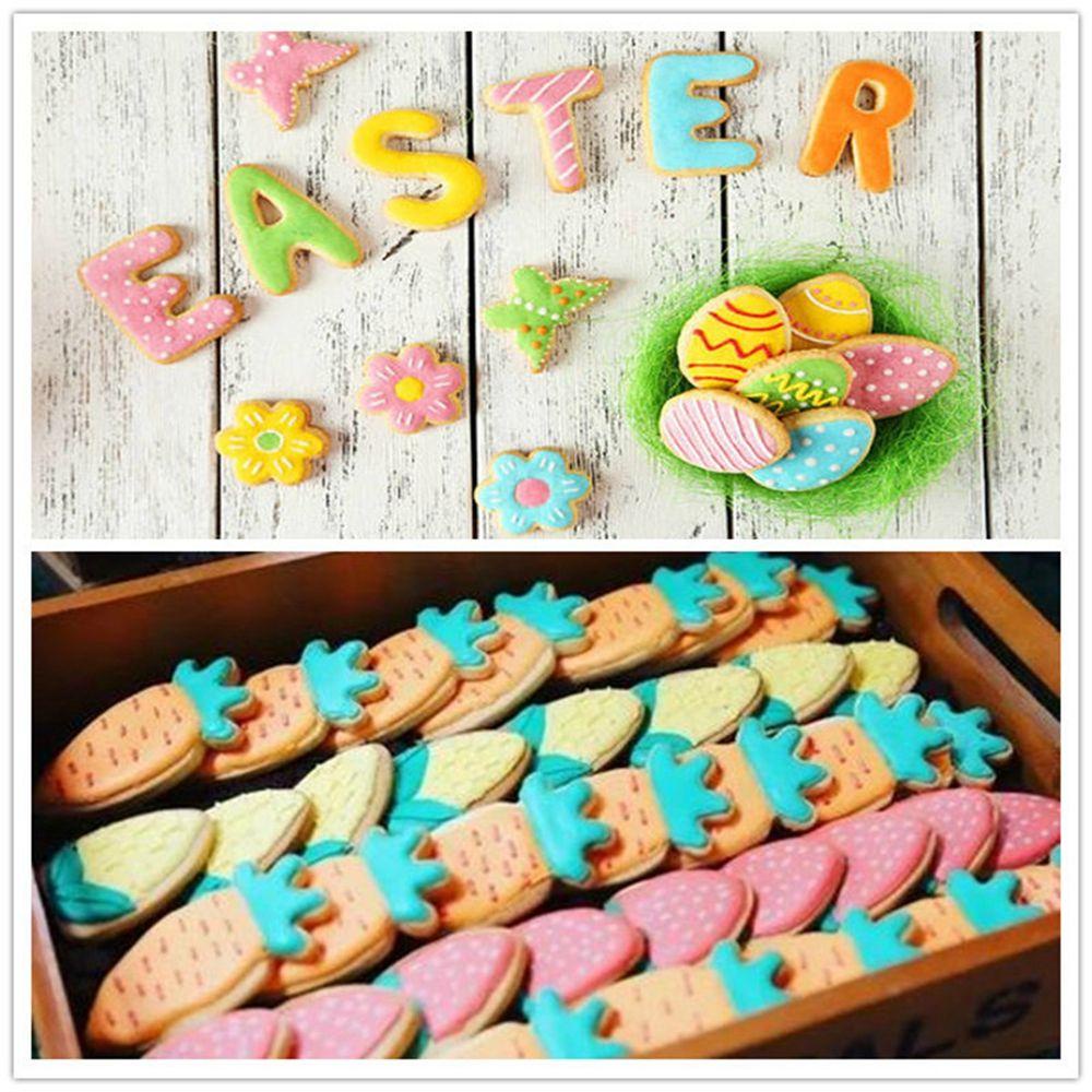 AUGUSTINA Bộ Khuôn Cắt Bánh Quy Hình Hoa Bướm Hoạt Hình Dành Cho Trẻ Em