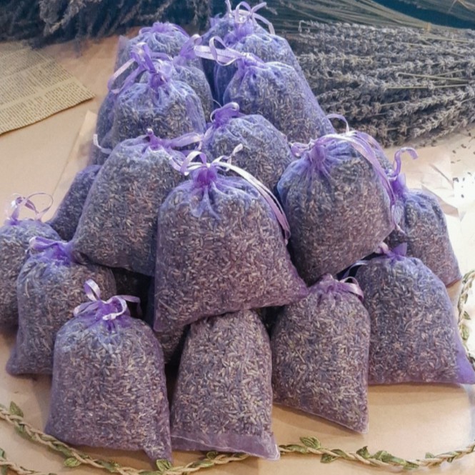 Túi nụ hoa lavender tím khô 30gr ( giá bán 1 túi )